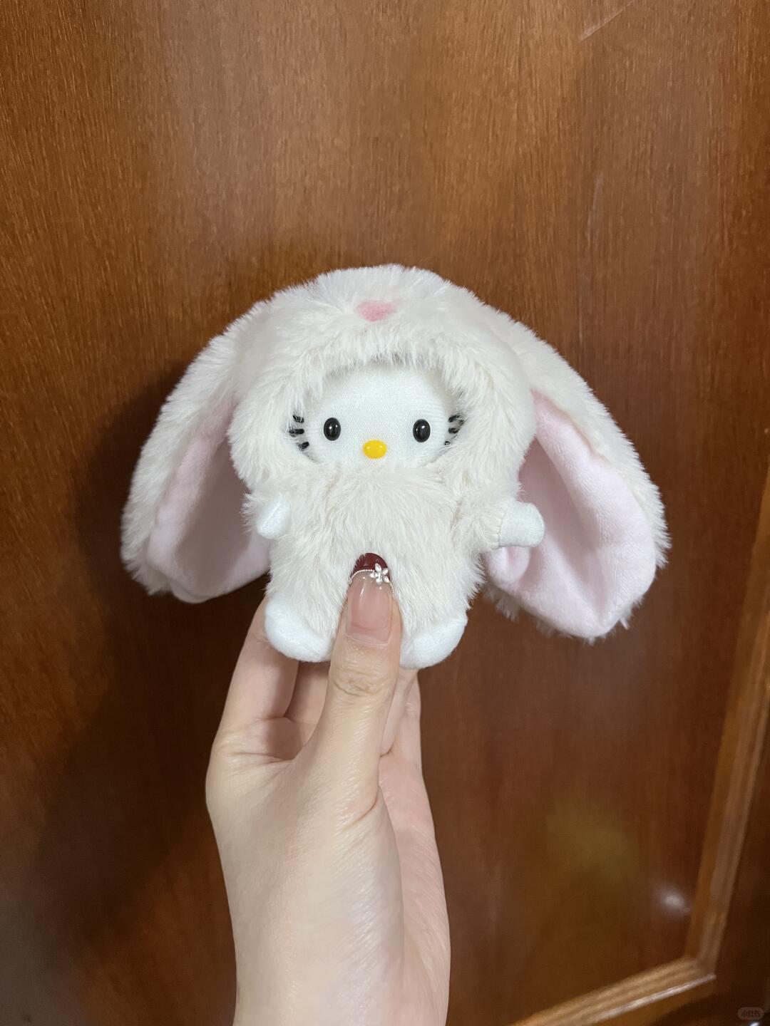 Kitty Bunny Plushie ( cream )