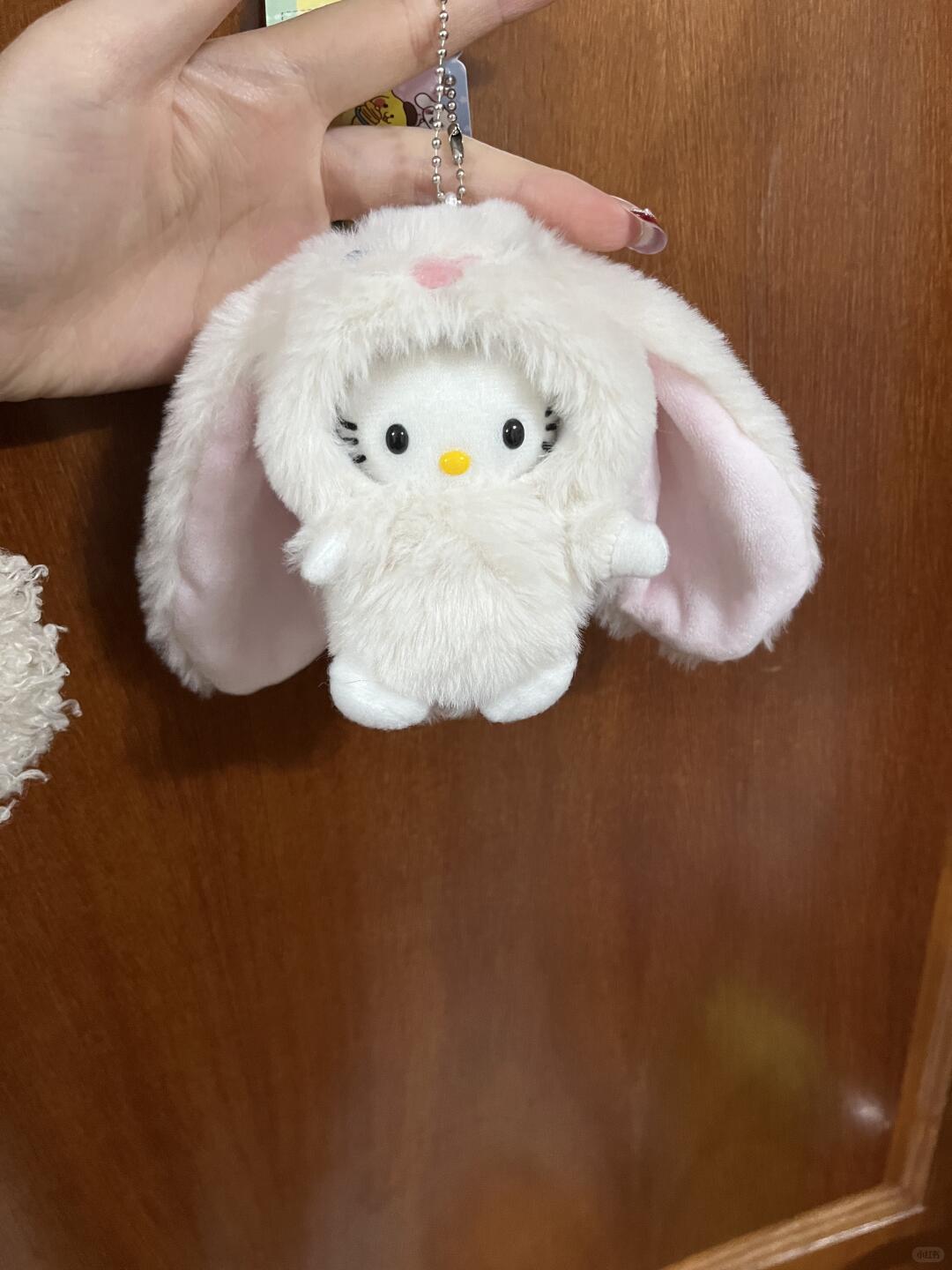 Kitty Bunny Plushie ( cream )