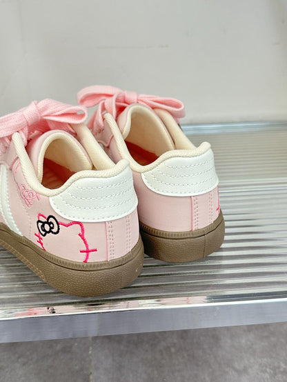 Kitty Striped Shoes
