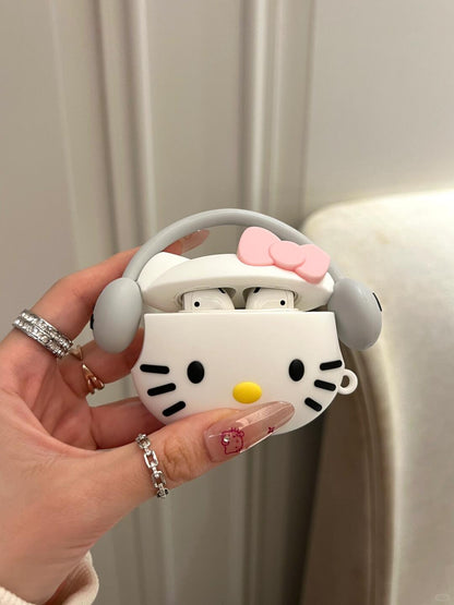 Kitty Headphones AirPods Case