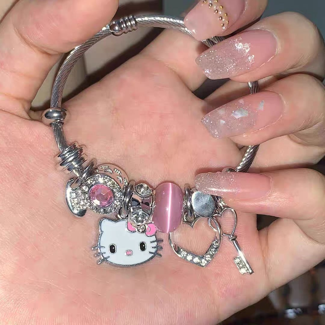 Sugar Key Charm Bracelet