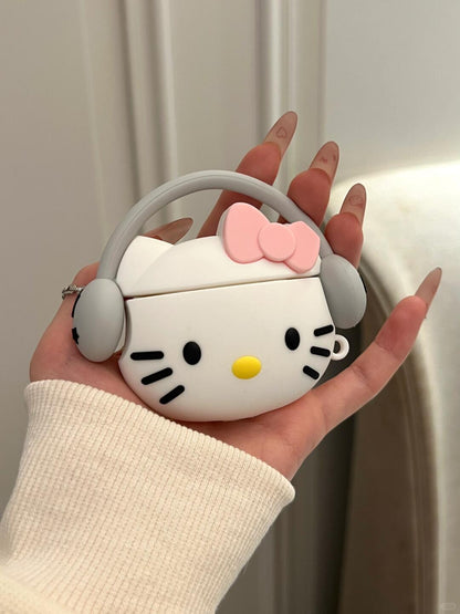 Kitty Headphones AirPods Case
